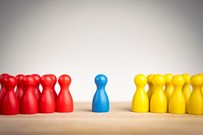 Leadership, diplomacy, unification and mediation concept