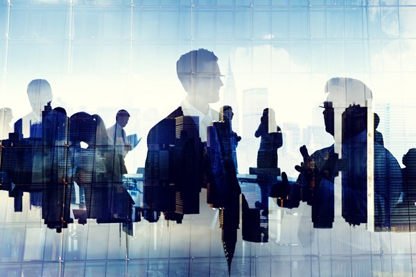 Business People in cityscape Business People in cityscape