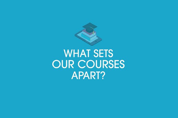 What sets our courses apart?
