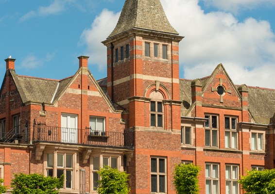 George Holt building at University of Liverpool