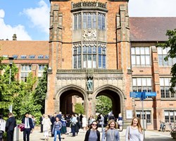 Exterior of University of Newcastle's campus