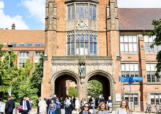 Exterior of University of Newcastle's campus