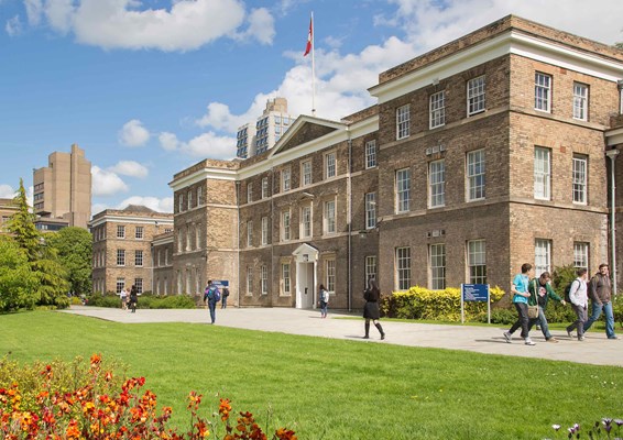 The Fielding Johnson Building at the University of Leicester campus