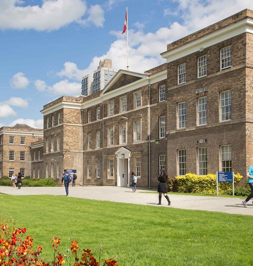 The Fielding Johnson Building at the University of Leicester campus