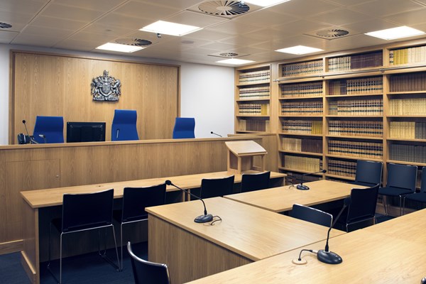 Mock Courtroom at Leeds campus