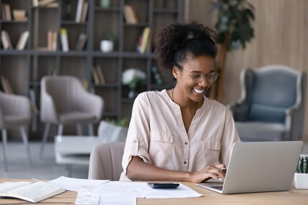 Women using laptop