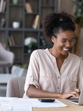 Women using laptop