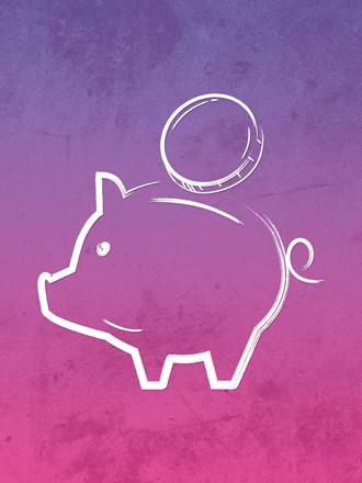 Piggy bank illustration Piggy bank illustration