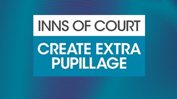 Inns of court. Create extra pupillage