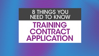 8 things you need to know. Training contract application
