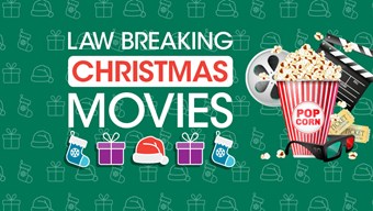 Law breaking Christmas movies