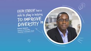 ULaw Director of Equality, Diversity & Inclusion Patrick Johnson