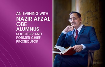 An evening with Nazir Afzal OBE