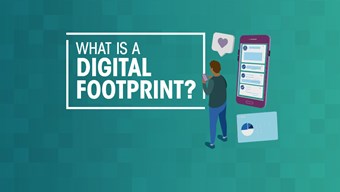 What is a digital footprint?