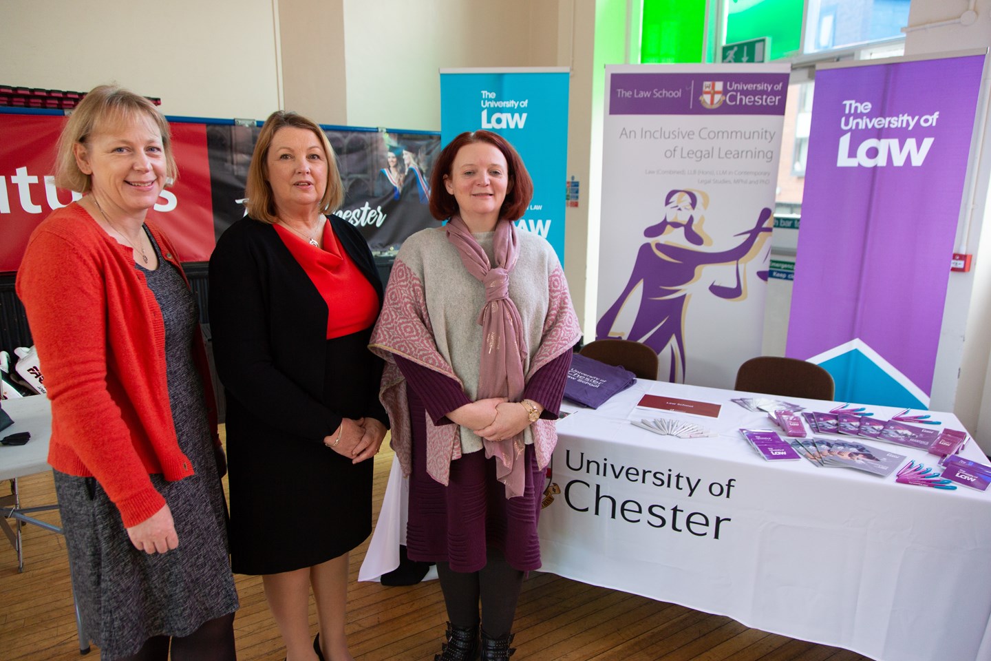 Chester faculty at fair Chester faculty at
