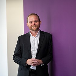 Andrew Strong, LPC & SQE Programme & Student Lead at The University of Law Moorgate campus