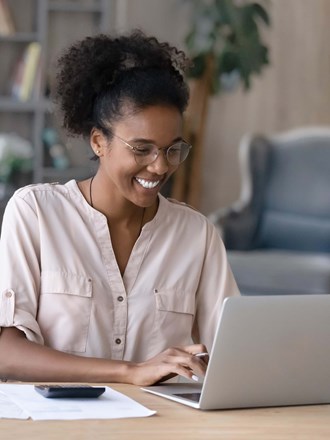 Women using laptop